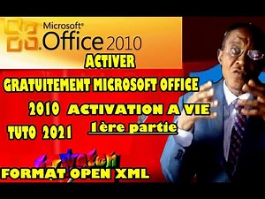 Activer Office 2010 Gratuitement et à vie -1ère partie/2