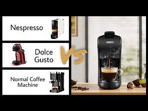 Nespresso, Dolce Gusto, Normal Coffee Machine, or Hibrew 4in1?!