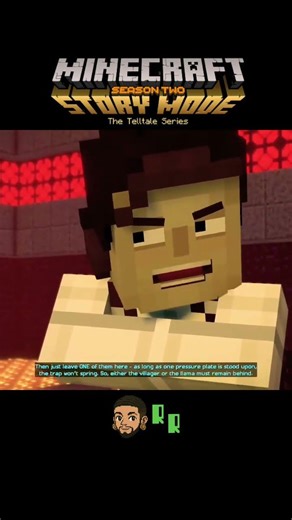 A hard decision #minecraft #telltalegames #gaming