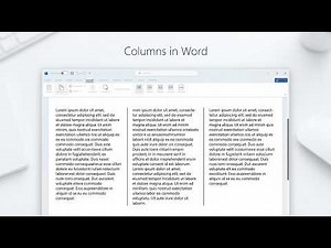How to Split a Paragraph into Columns in Microsoft Word
