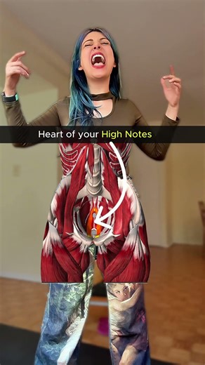 💀Singing High Notes? It’s all about down there‼️