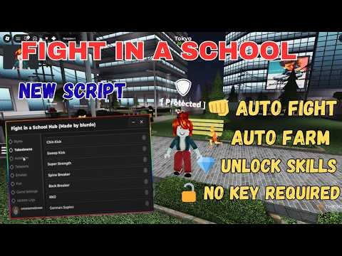 [FREE 2026] Fight In A School Script - Auto Kill, Kill Aura, ESP & Auto Farm (PC & Mobile)