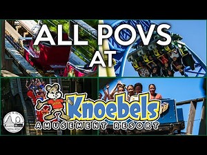 Knoebels | All Roller Coaster On-Ride POV's | 4K 60FPS | 2023