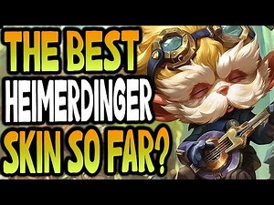 Is this the BEST HEIMERDINGER SKIN SO FAR....? Arcane Professor Heimerdinger