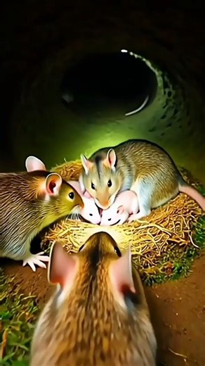 Micro Camera Mounted on a Rat | Inside a Real Underground Colony #RatPOV#MicroCamera#RatColony