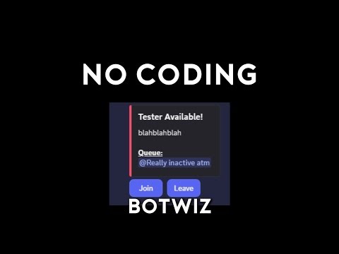 OpenQueue CMD Without Coding (Botwiz + Free CMD Code In Comments)