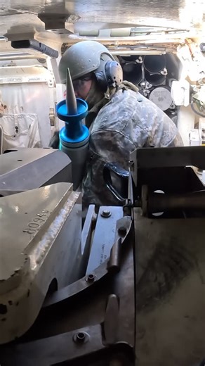 Battle Hard on Instagram: "Meet the Abrams Crew: Part 2 - Loader “The loader has the following duties: -Stow and care for ammunition. -Load the main gun and the coaxial machine gun ready box. -Aim and fire the loader’s machine gun. -Search for targets, maintain rear security, and act as air guard against enemy air attack and UASs, and as the antitank (AT) guided missile guard. -Assist the tank commander as needed by providing directions to the driver, so the tank avoids obstacles, maintains its 