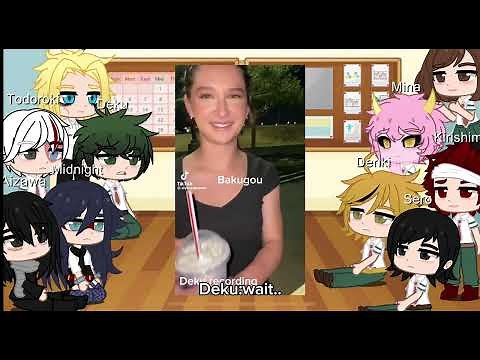 MHA react to Bakugou as Random Tiktoks (1/?)