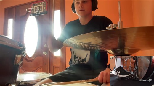 NOFX – “Linoleum” Drum Cover | Full video on my channel! @GrooveWithGavin #nofx #music #fyp