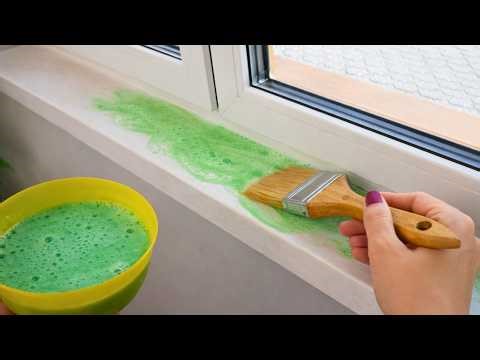 The secret $1 mixture for a dust free windowsill