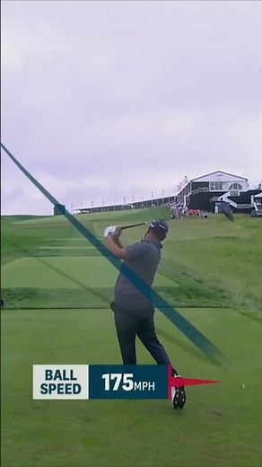 J J Spaun Driver Swing 2025 US Open #usopengolf #usga #jjspaun
