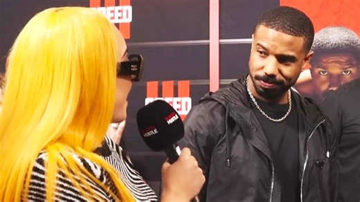 Michael B Jordan destroys childhood bully live on the red carpet - "I remember you"