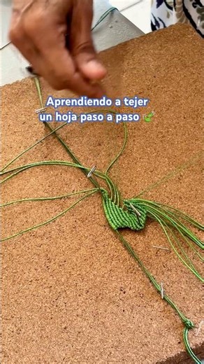 De cero experiencia a esto en una clase 🍃 #macrame #hechoamano