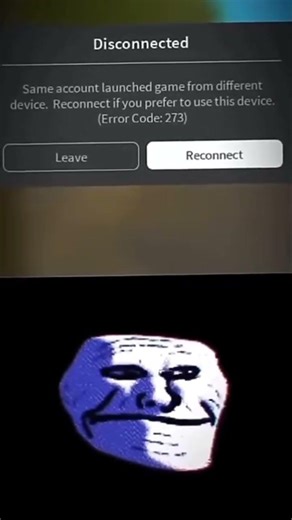 error code 1001🤫 #subscribe #roblox #errorcode