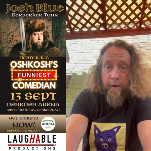 1.7K views · 21 reactions | Comedian Josh Blue took time out of his...