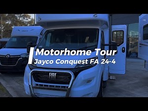 Jayco Conquest Fiat 24-4 Motorhome Tour