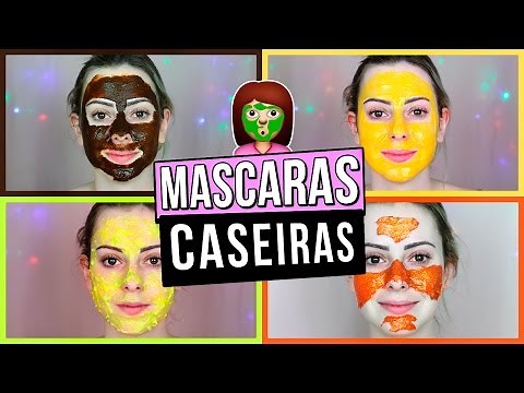 DIY INCRÍVEIS DE MASCARAS FACIAIS CASEIRAS
