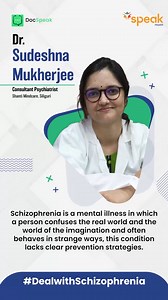 Schizophrenia is a mental illness in which a person confuses the real...