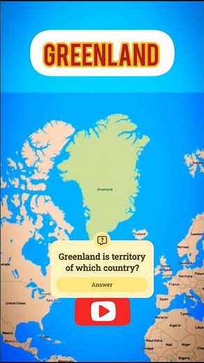 Greenland Map | World’s Largest Island Location & Geography | #GreenlandMap #Greenland