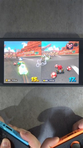 Playing 2-Player Mario Kart World Multiplayer🏎💨