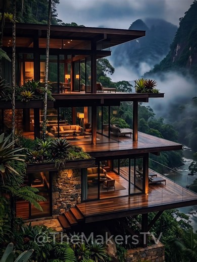 Eles vão ganhar 30 mil por mês pra ficar aqui. Vocês ficariam aqui por quanto tempo? #architecture #timelapse #inspiration #luxurylifestyle