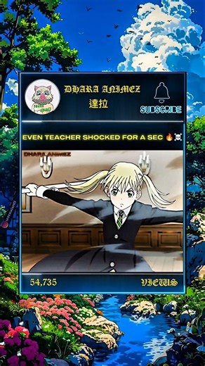 Even Teacher Shocked For A Sec 🔥☠️ #anime #animeedit #animeshorts