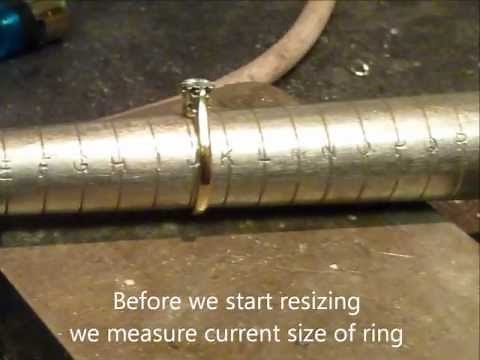How to resize a ring