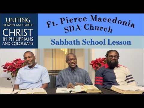 The Preeminence of Christ | Ft. Pierce Macedonia SDA Church | Sabbath School Lesson 8