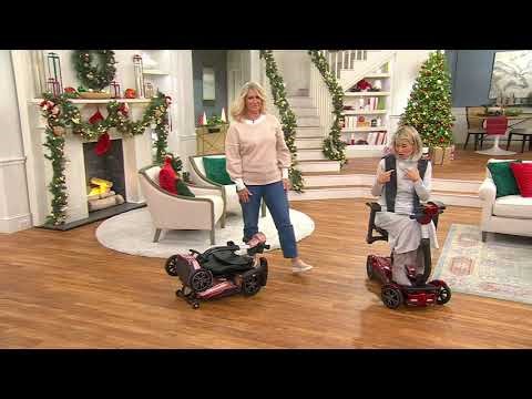 EV Rider Manual Fold 4-Wheel Mobility Scooter on QVC