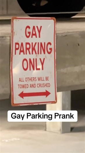 Colton Harpie on Instagram: "Gay Parking Prank! #reelsinstagram #fyp #viral #fyp #explorepage #explore #prank #pranks #funnyvideos #funny #prankvideo #trending #pranksgonewrong #prankster #reels"