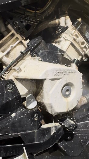 Encrusted engine cleaning. #atv #automobile #diy