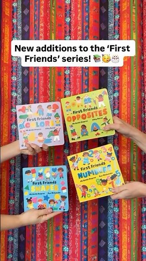 Happy Book B-Day to 2 new additions to our First Friends series, 'Opposites' and 'Colors!📚#kidlit