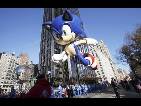 Macy's Parade Balloons: Sonic the Hedgehog