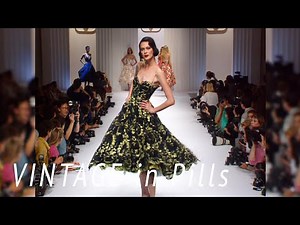 Vintage in Pills VALENTINO Spring 1995 Paris - Fashion Channel
