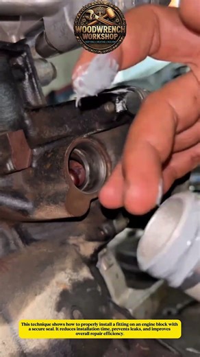 Smart Engine Fitting Trick That Saves Time & Prevents Leaks!