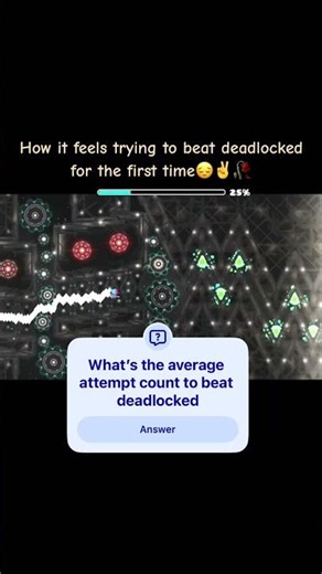 How it feels trying to beat deadlocked for the first time #deadlocked #geometrydash #Ton618 #funny