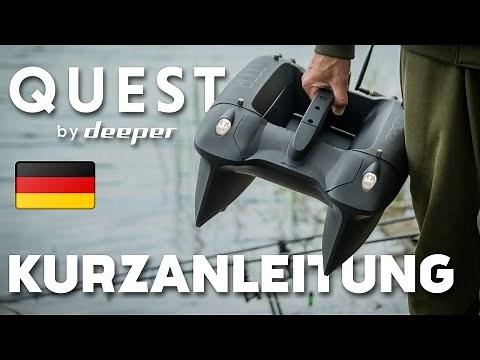 Deeper Quest Futterboot: Kurzanleitung