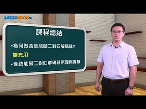 高中可程式邏輯設計實習_組合邏輯電路應用實驗_解碼器實驗_Part B 含致能腳二對四解碼器實驗_張元庭