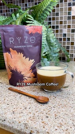 RYZE is powered by functional mushrooms and adaptogens. Our creamy and delicious blend features six functional mushrooms, healthy fat from MCT oil, zero added sugar and 100% organic or non-GMO ingredients. These clean, no BS ingredients come to you sustainably from right here in the USA to provide game-changing daily immune support and long-lasting energy in every cup. Just add water for easy prep and on-the-go wellness. Try now ➡️ www.ryzesuperfoods.com | RYZE Superfoods