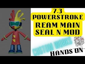 7.3 POWERSTROKE REAR MAIN SEAL / VALLEY MODDD 🛻🎥🟢🟡🔴🟢