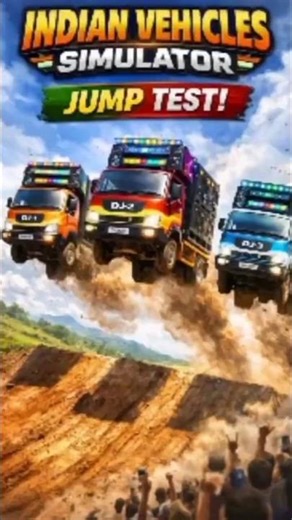 “DJ Truck Fly Ho Gaya 😳 | Epic Jump Challenge”#shorts