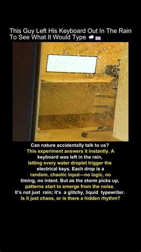 Water Droplets Typing Words #satisfying #asmr