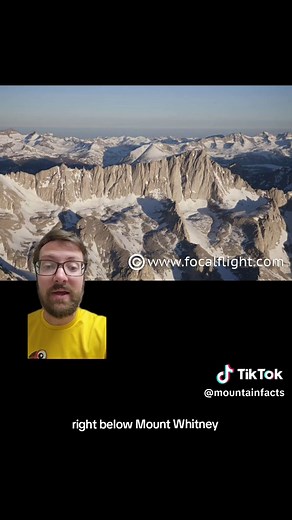 Did you know that the highest point in the Lower 48 is in California and not Colorado? This is Mount Whitney, one of the most famous mountains in all of the United States. Have you climbed Mount Whitney? #mountains #mountwhitney #sierranevada #california #geography