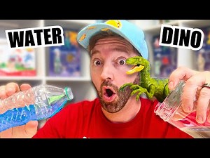 DINOSAUR SCIENCE EXPERIMENT TIME! (Messy Alert!)
