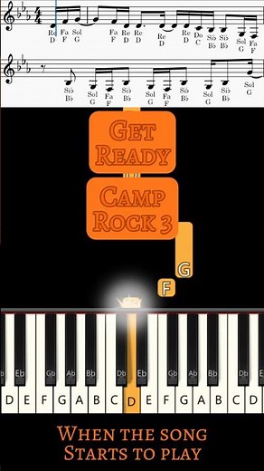 Get Ready (From Camp Rock 3) | Piano Cover #HudsonStone #GetReady #CampRock3 #Shorts