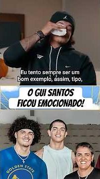 Emocionante! Se liga na reação do Gui ao receber esses depoimentos da família 🥹👏 #GuiSantosDoBR