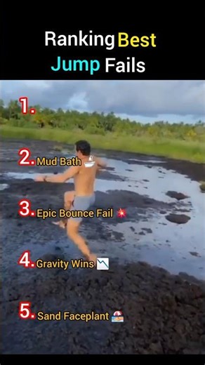 Top 5 Jump Fails That Went Wrong! 😱 #shorts