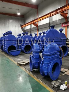 [Hot Item] Handwheel Operated Rubber Wedge Resilient Seat Gate Valve