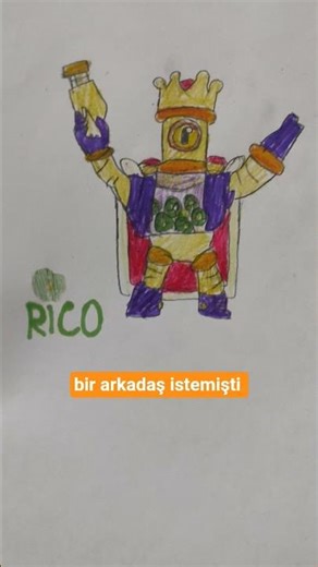 rico draw #rico #brawlstars #art