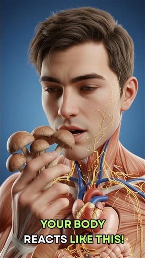 What Happens Inside You When You Eat Mushrooms? | A 3D Shocking Effect